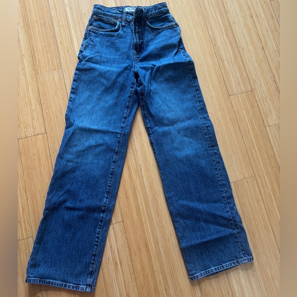 MADEWELL wide leg jeans